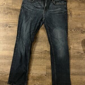 Banana Republic Men's Dark Blue Straight Jeans